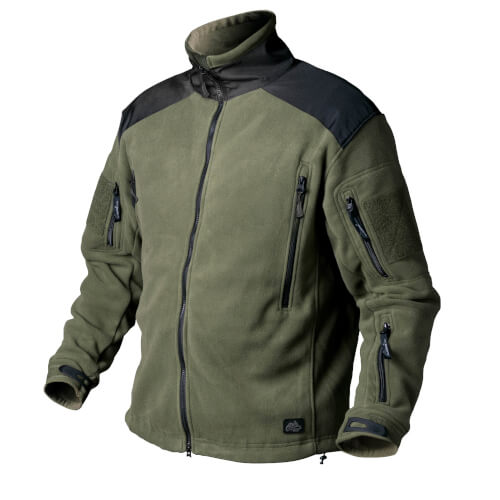 Helikon-Tex Liberty Heavy Fleece Jacke oliv/schwarz
