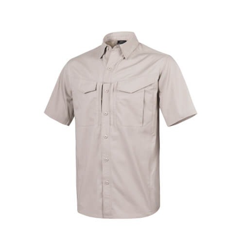 Helikon-Tex Defender Mk2 Shirt Short Sleeve - PolyCotten Ripstop khaki 