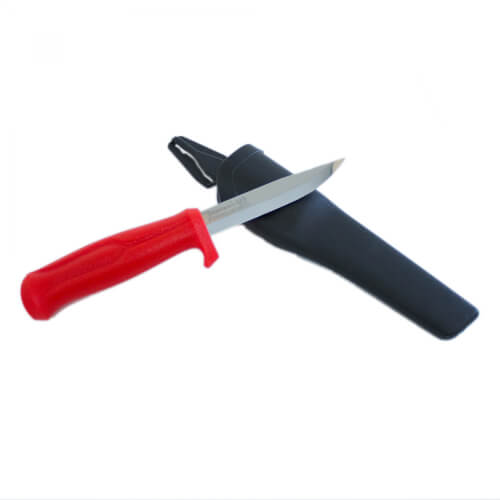 Morakniv Craftline Gürtelmesser Carbon rot