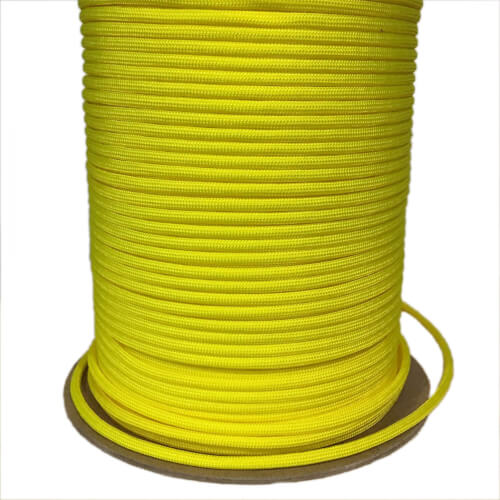 Paracord 550 Type III Neon Gelb