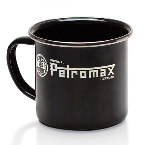 Petromax Emaille Becher 370ml schwarz