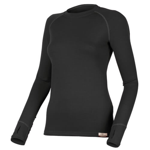 Lasting Merino Seamless LENA Shirt schwarz 260g