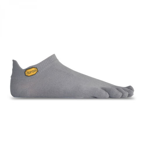 VIBRAM No Show Zehensocke 2er Set grau
