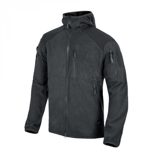Helikon-Tex Alpha Hoodie Jacket Grid Fleece black