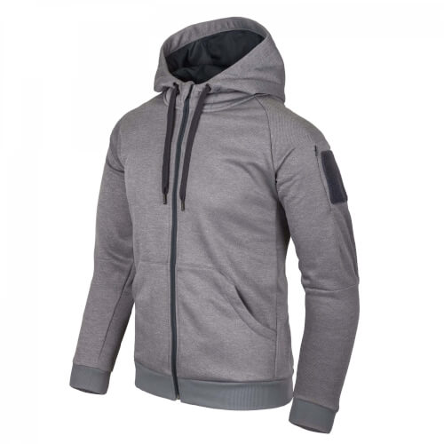 Helikon-Tex URBAN TACTICAL HOODIE FullZip melange grey