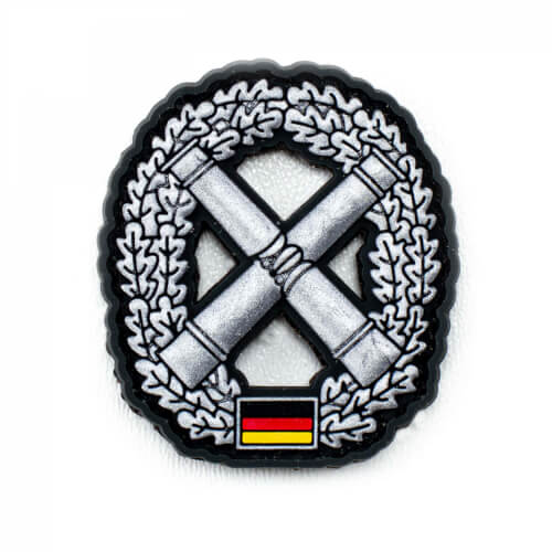 Y Patches 3D PVC Barettabzeichen Artillerietruppe