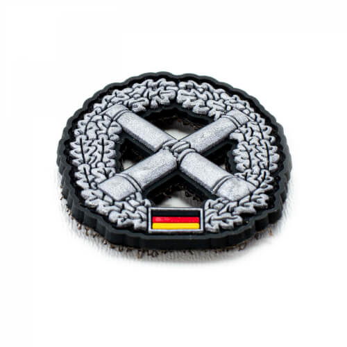 Y Patches 3D PVC Barettabzeichen Artillerietruppe