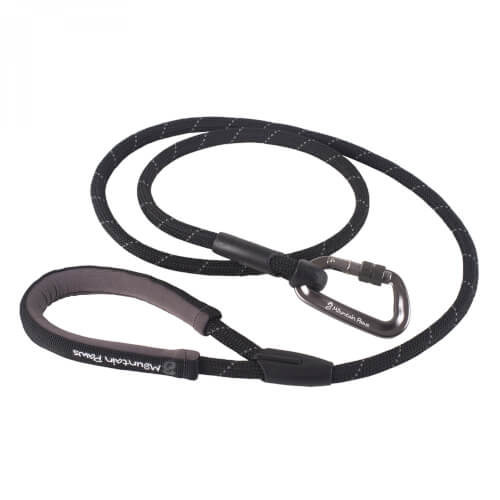 Mountain Paws Hundeleine Rope Lead black