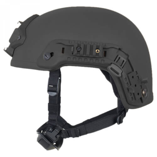 HCS Viper 3 SHC Helm mit Rails NVG Mount und Pad-System schwarz