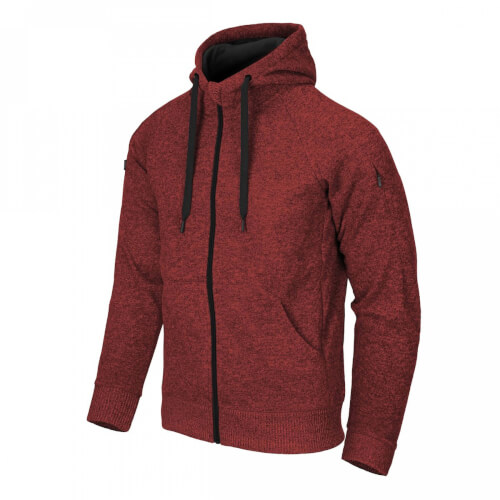 Helikon-Tex Covert Tactical Hoodie (Fullzip) melange red