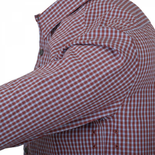 Helikon-Tex Covert Concealed Carry Shirt - Scarlet Flame Checkered