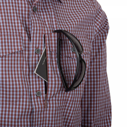 Helikon-Tex Covert Concealed Carry Shirt - Scarlet Flame Checkered