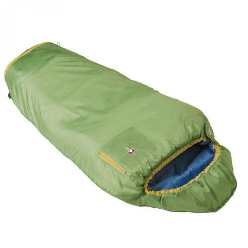 Grüezi-Bag Kids Grow Colorful Schlafsack gecko green