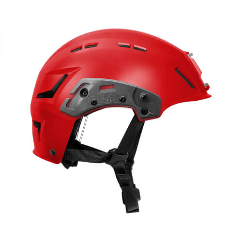 Team Wendy EXFIL SAR Backcountry Helmet with Rails red