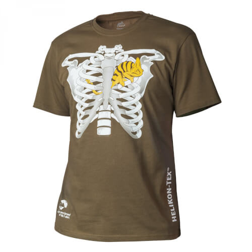 Helikon-Tex T-Shirt (Chameleon in Thorax) - Cotton coyote