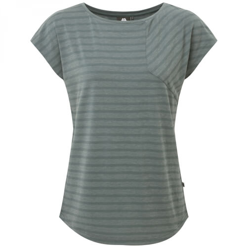 Mountain Equipment Silhouette Womens Tee moor stripe/ moorland