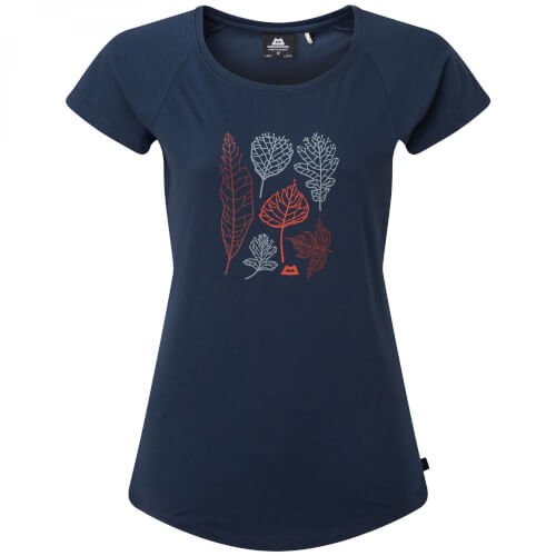 Mountain Equipment Leaf Women's Tee demin blue