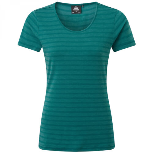 Mountain Equipment Stripe Womens Tee spruce stripe