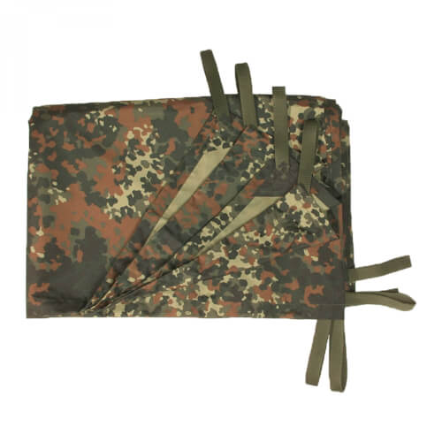 Mil-Tec Mehrzweckplane Tarp 300 x 220 cm flecktarn