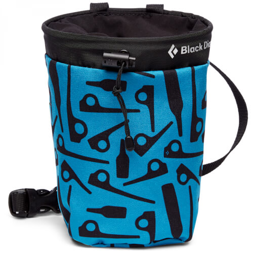 Black Diamond GYM Chalk Bag piton print