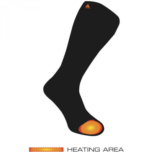 ALPENHEAT Heizsocken FIRE-SOCKS AJ27 schwarz/ grün