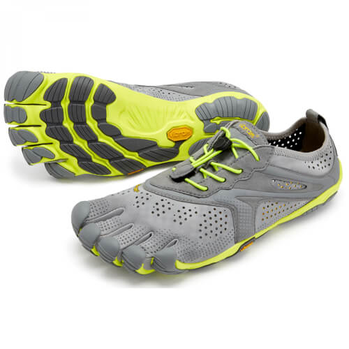 VIBRAM Fivefingers V-Run Men Grey/ Yellow