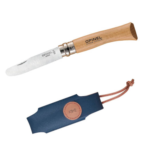 Opinel No.07 Junior Kindermesser mit Etui natur