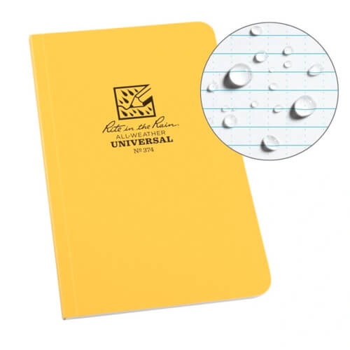 Rite in the Rain Field-Flex Notebook gelb