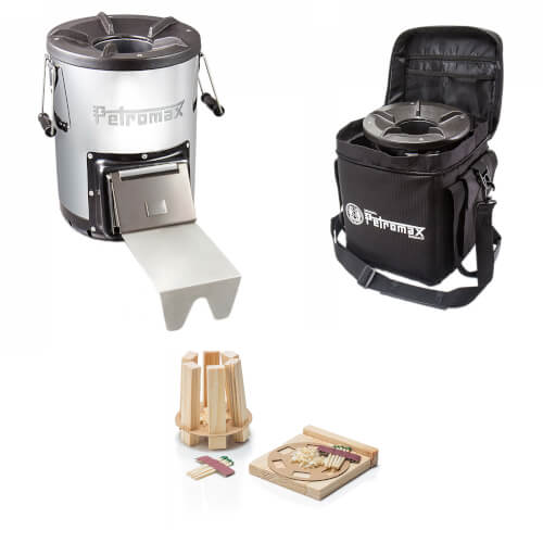 Petromax Raketenofen rf33 inkl.Tasche und 3x Feuerkit
