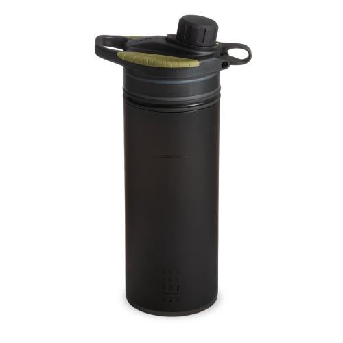 GRAYL GeoPress Trinkwasser-Filterflasche Camo Black