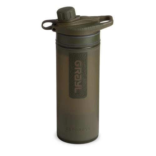 GRAYL GeoPress Trinkwasser-Filterflasche oliv-drab