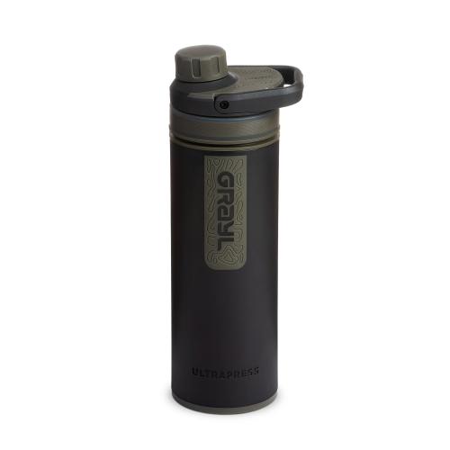 GRAYL UltraPress Trinkwasser-Filterflasche Camp Black