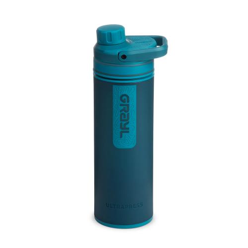 GRAYL UltraPress Trinkwasser-Filterflasche Forest Blue