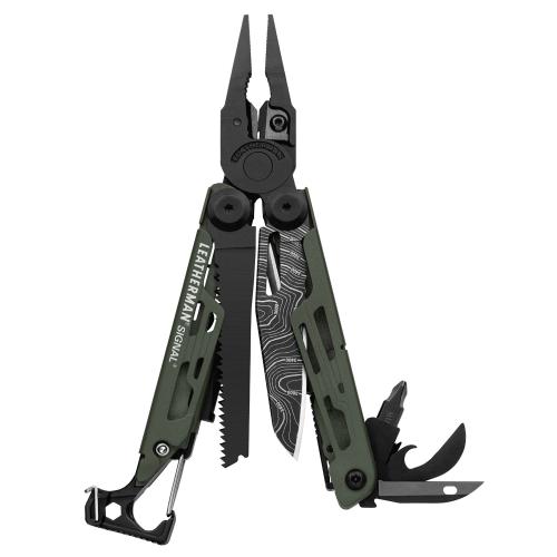 Leatherman Signal Green Topo Multitool