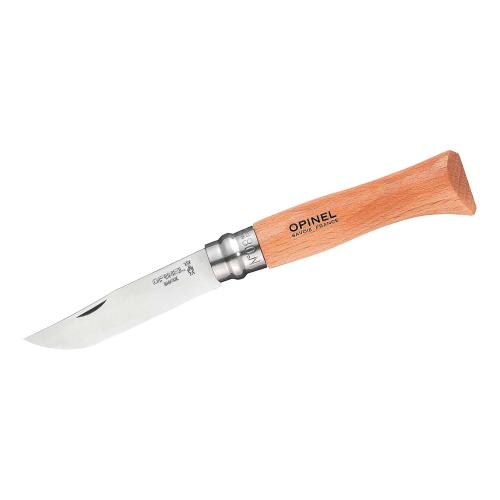 Opinel No.08 Taschenmesser Rostfrei Buche natur