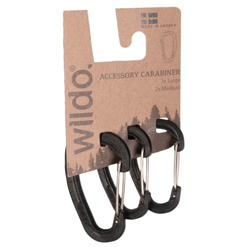 Wildo Accessory Carabiner 3er-Set schwarz