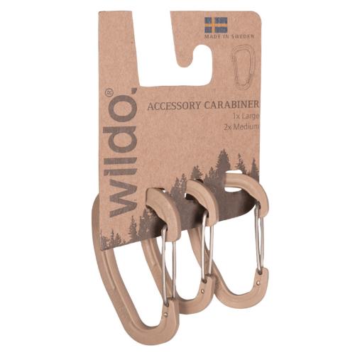 Wildo Accessory Carabiner 3er-Set coyote