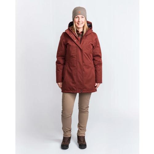 Pinewood Värnamo Padded Damen Winterjacke smoke black