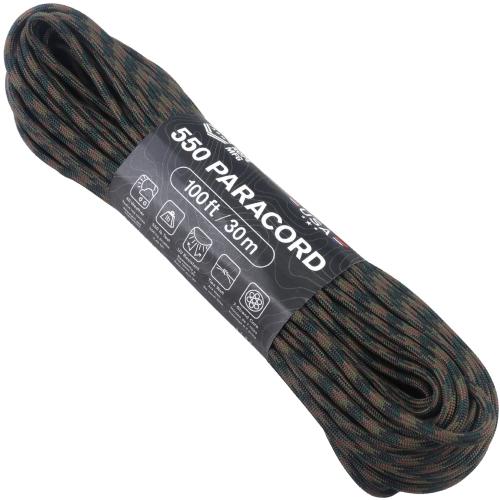 Atwood Rope 550 Paracord 30 m us woodland