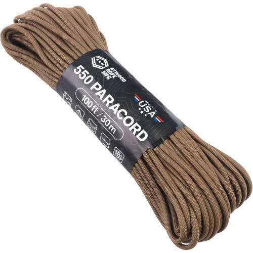 Atwood Rope 550 Paracord 30 m coyote