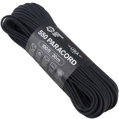 Atwood Rope 550 Paracord 30 m black