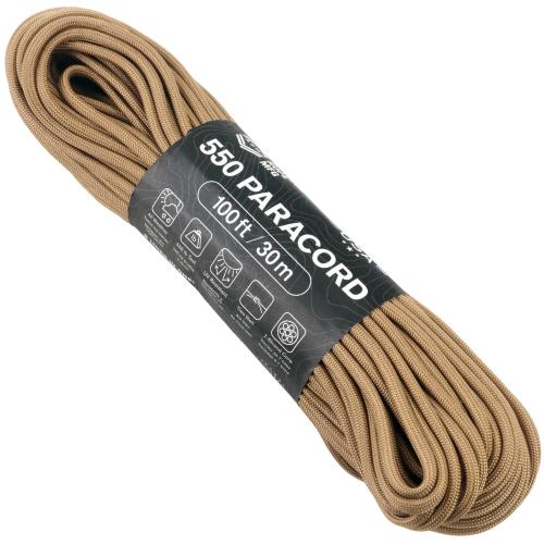 Atwood Rope 550 Paracord 30 m tan