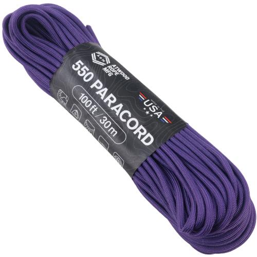 Atwood Rope 550 Paracord 30 m purple
