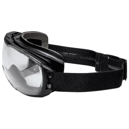 uvex megasonic tactical Vollsichtbrille schwarz