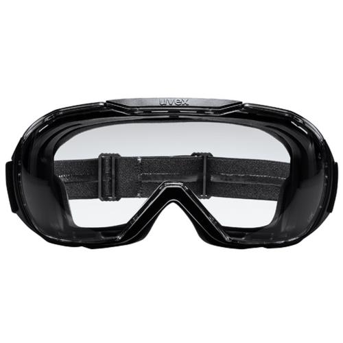 uvex megasonic tactical Vollsichtbrille schwarz