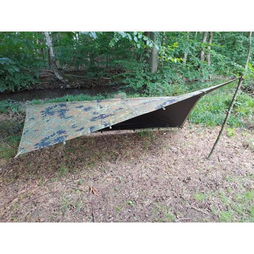 Tacgear Basha/Tarp 280 x 190 cm flecktarn