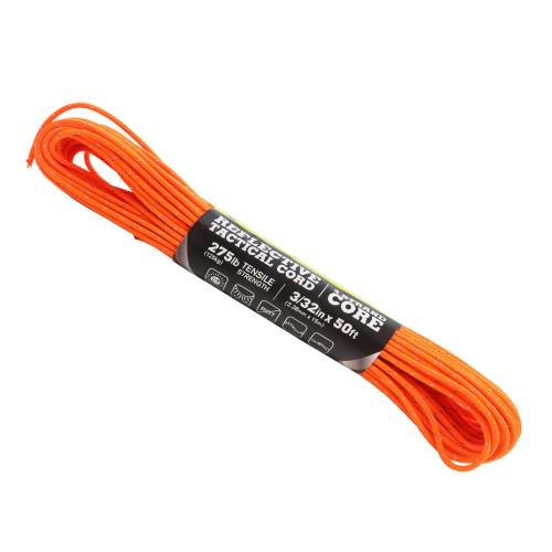 Atwood Rope 275 Tactical Paracord Seil Reflective 15m neon orange