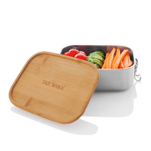 Tatonka Lunch Box I 800 Bamboo Edelstahl Brotdose