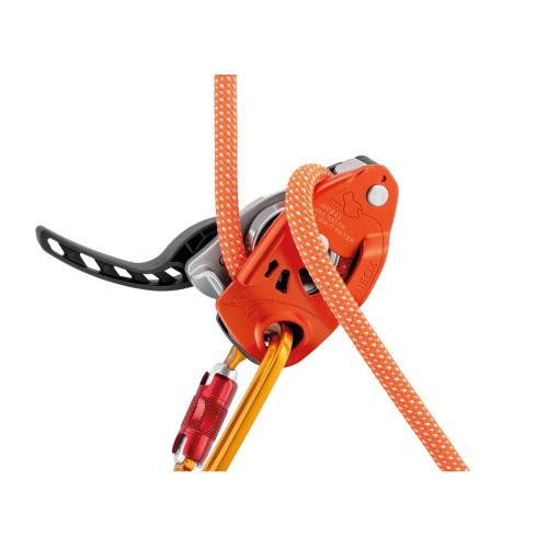 Petzl NEOX Sicherungsgerät orange