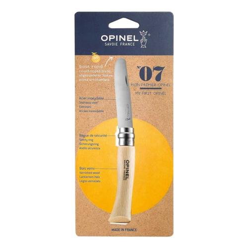 Opinel No.07 Junior Kindermesser Buche natur